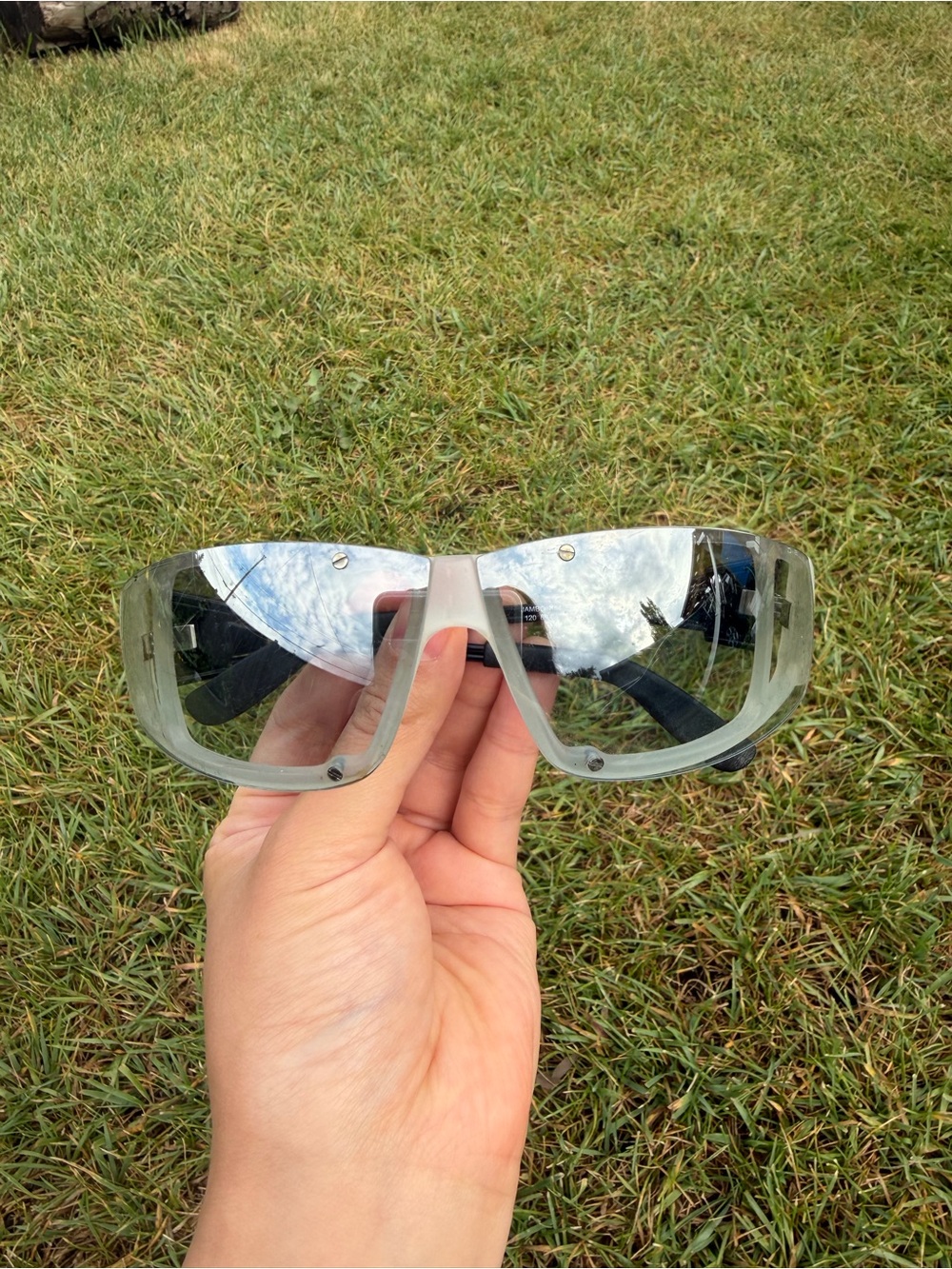 Diesel Transparent Clear Shield Glasses